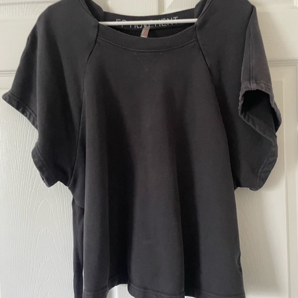 Free People FP Movement For The Win Tie Shirt